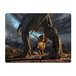 Obrázek z Pohlednice 3D 16cm - triceratops pod nohama (25) 